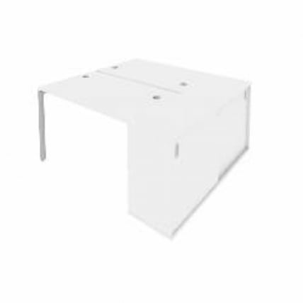 Рабочая станция с опорным шкафом-купе Метал Сйстем Б.РС-СШК-1.2 Белый/Серый / Metal System_0