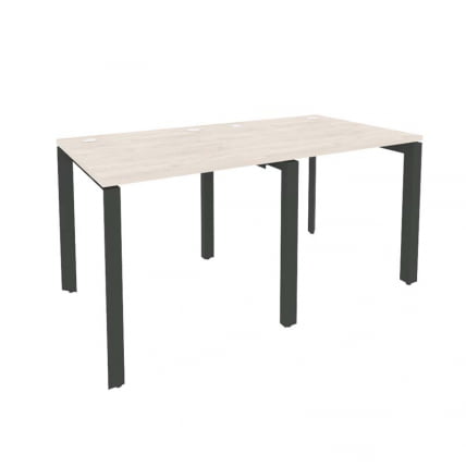 Рабочая станция на П-образном м/к ОНИКС О.МП-РС-2.0.8 Денвер Светлый/Антрацит / ONIX O.MP-RS-2.0.8_0