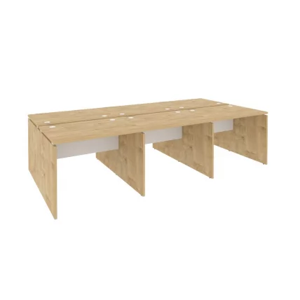 Рабочая станция ОНИКС О.Д.РС-6.1.7 Тиквуд Светлый/Белый / ONIX O.D.RS-6.1.7_0