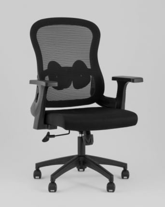 Кресло офисное ТопЧаирс Петал черный / TopChairs Petal_0