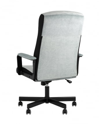 Кресло руководителя ТопЧаирс СТ-ДОМИНГО Серо-голубой / TopChairs ST-DOMINGO_5