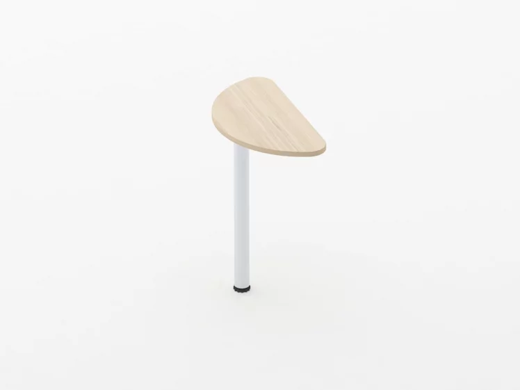 Приставка-полукруг Глассй 2.14 Орех / Glassy_0