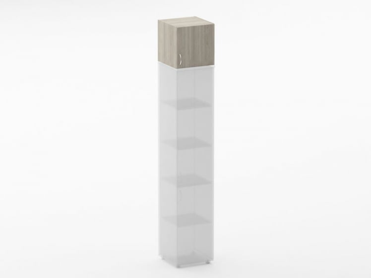 Антресоль Твин 16.13.13Пр Дуб Сантана светлый / Twin_0