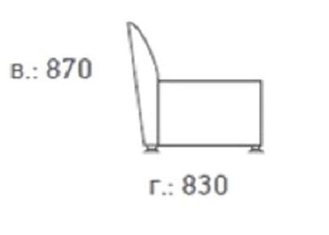 Еуроформа Европа 3-х местный диван Екотекс 3011 (бордовый)_77700 / Euroforma Ecotex_2