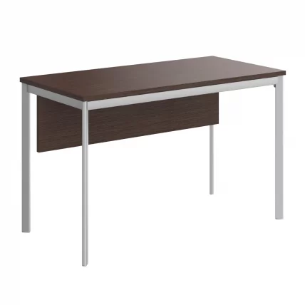 Стол прямой ИМАГО-С СП-2.1СД венге магия алюминий / IMAGO-S СП-2.1SD_0