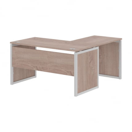 Стол письменный угловой левый КСТЕН-КП КСКПCТ 1415 Л Дуб Сонома Серый / XTEN-QP XQPCT L_0