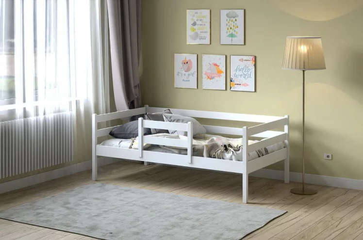 Кровать детская РооРоом ВК-11 Белая / RooRoom VK-11_2