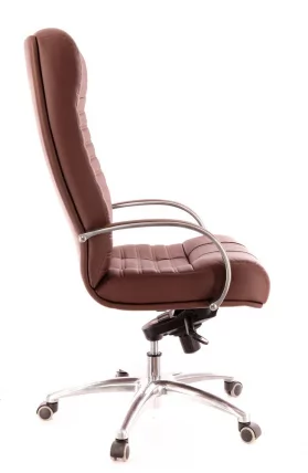 Кресло руководителя Атлант АЛ М кожа Коричневый / Atlant AL M_1