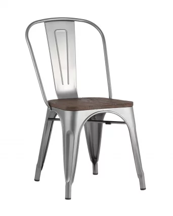 Стул Толикс Воод 850 Серебристый / Tolix Wood_0