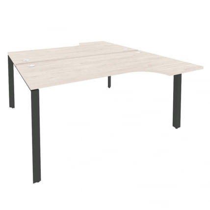 Рабочая станция на П-образном м/к ОНИКС О.МП-Д.СА-1 Денвер Светлый/Антрацит / ONIX O.MP-D.SA-1_0