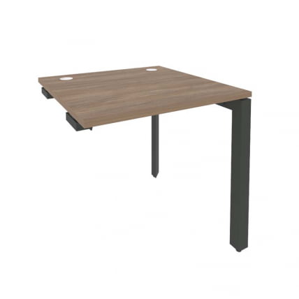 Стол-приставка на П-образном м/к к опорным элементам ОНИКС О.МП-СПР-0.8 Дуб Аризона/Антрацит / ONIX O.MP-SPR-0.8_0