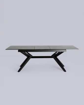 Обеденный стол раскладной Олимпия 180-230 Темная керамика_3