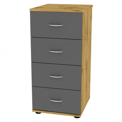 Комод Алиса(К3)856х401х459ручкаскоба96мм(ДВ-Графит) / Алиса(K3)856х401х459ручкаскоба96мм(ДВ-Графит)_0