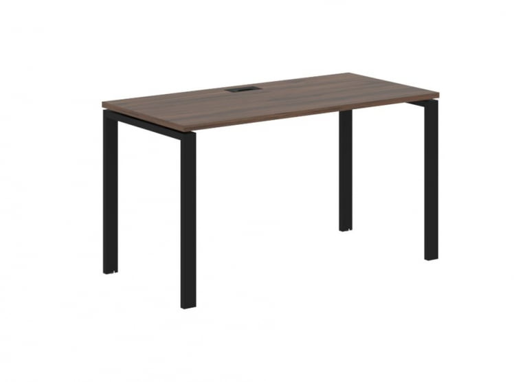 Стол письменный ЕДИС ЕУСТ 1367 Дуб Денвер темный Черный / EDIS EUST_0