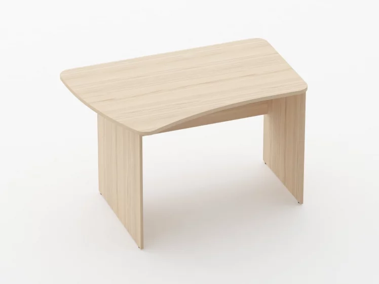 Стол эргономичный Глассй 1.12.12Л Орех / Glassy_0