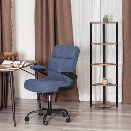 Кресло офисное Лугано ткань теддй, темно-синий / Lugano teddy,_11