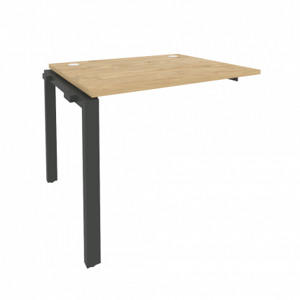 Наборный элемент рабочей станции на П-образном м/к ОНИКС О.МП-1.НРС-1.8 Тиквуд Светлый/Антрацит / ONIX O.MP-1.NRS-1.8_0