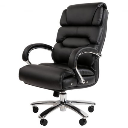 Кресло руководителя CХАИРМАН 409 экокожа Черный / CHAIRMAN_2