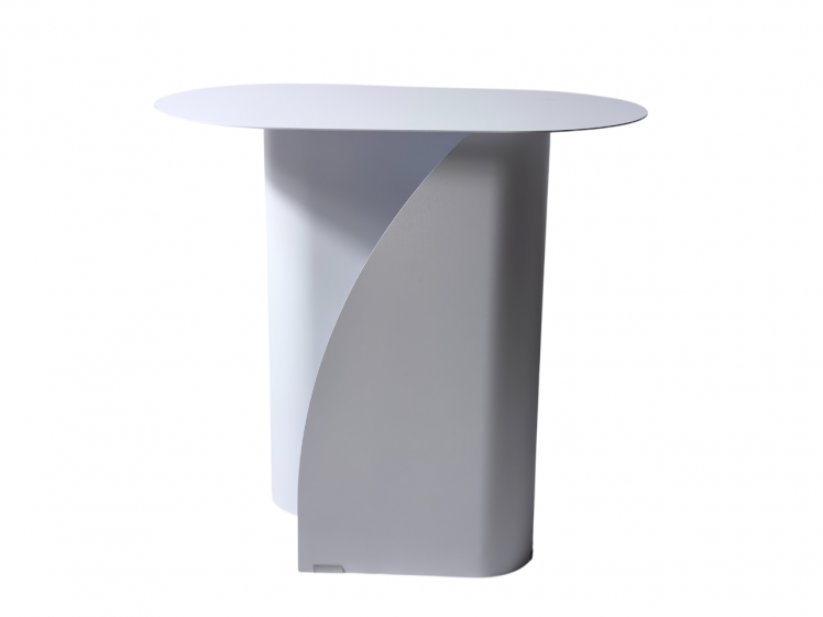 Журнальный столик Йваине металл белый / Yvaine_1