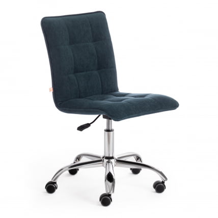 Кресло ЗЕРО велюр Cлермон, малахит, 089 / ZERO Clermon,_0