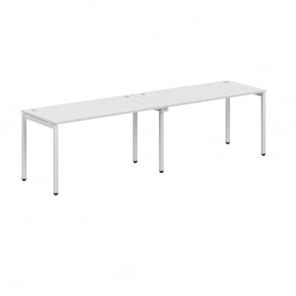 Стол двойной КСТЕН-С КСВСТ 2870 Белый/белый / XTEN-S XWST_0