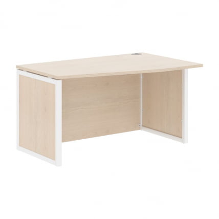 Стол письменный правый КСТЕН-КП КСКПCТ 149Х Р Бук Тиара Белый / XTEN-QP XQPCT 149H R_0