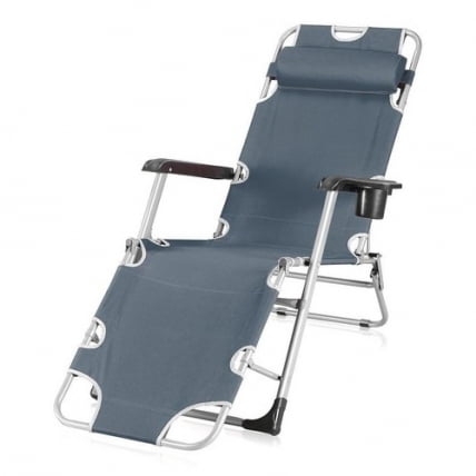Шезлонг Прима CХО-103Б Грей / CHO-103B Grey_0