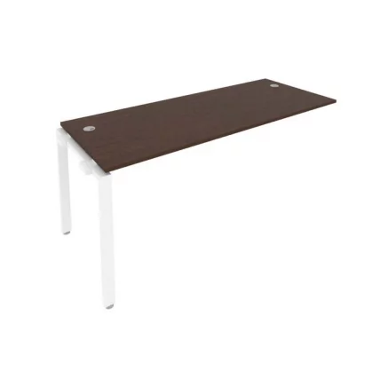 Проходной наборный элемент рабочей станции Метал Сйстем Б.ПРС-СП-1.5 Венге/Белый / Metal System_0