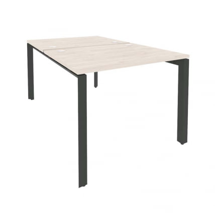 Рабочая станция на П-образном м/к ОНИКС О.МП-Д.РС-2.1.8 Денвер Светлый/Антрацит / ONIX O.MP-D.RS-2.1.8_0