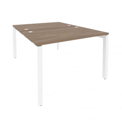 Рабочая станция на П-образном м/к ОНИКС О.МП-Д.РС-2.2.8 Дуб Аризона/Белый / ONIX O.MP-D.RS-2.2.8_0