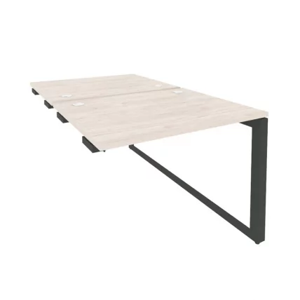 Стол-приставка двойной на О-образном м/к к опорым элем. ОНИКС О.МО-Д.СПР-1.8 Денвер Светлый/Антрацит / ONIX O.MO-D.SPR-1.8_0