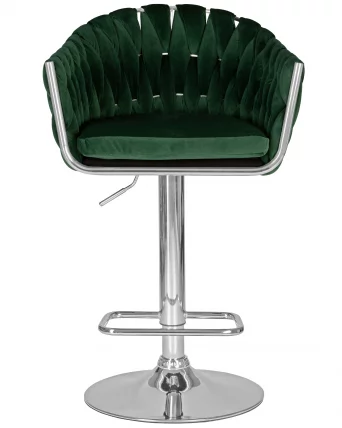 Стул барный ДОБРИН МАРCЕЛ Зеленый велюр МДЖ9-88 / DOBRIN MARCEL MJ9-88_5