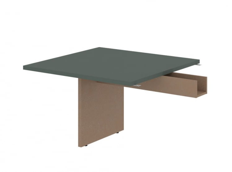 Стол для заседаний приставной ВЕЛИОН ВФCТ 1212.1 Нефрит Кобра / VELION VFCT_0