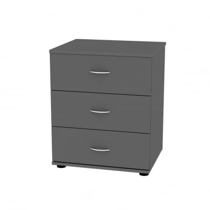 Комод Алиса(К5)657х540х459ручкаскоба96мм(Графит) / Алиса(K5)657х540х459ручкаскоба96мм(Графит)_0