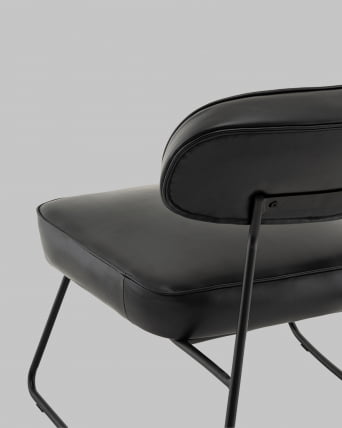 Кресло Кате нев ткань экокожа черный / Kate new_6
