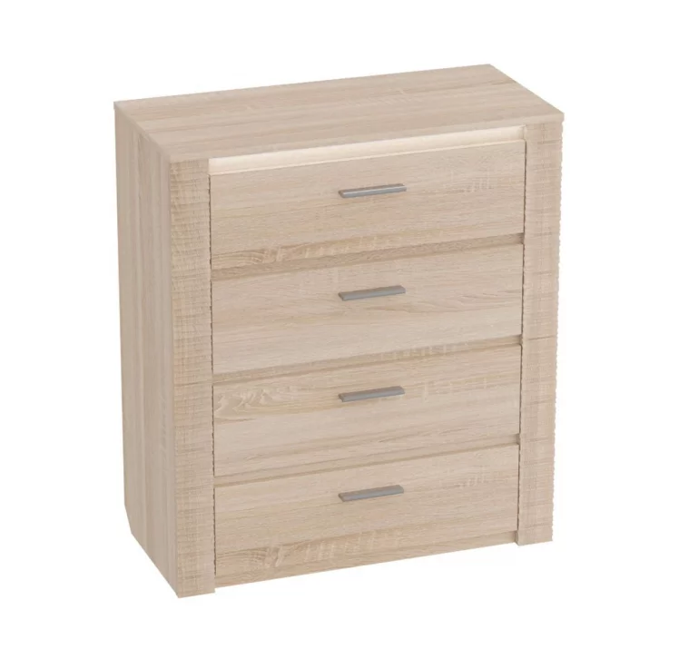 Комод Элана 850 Дуб сонома/Ель карпатская_0