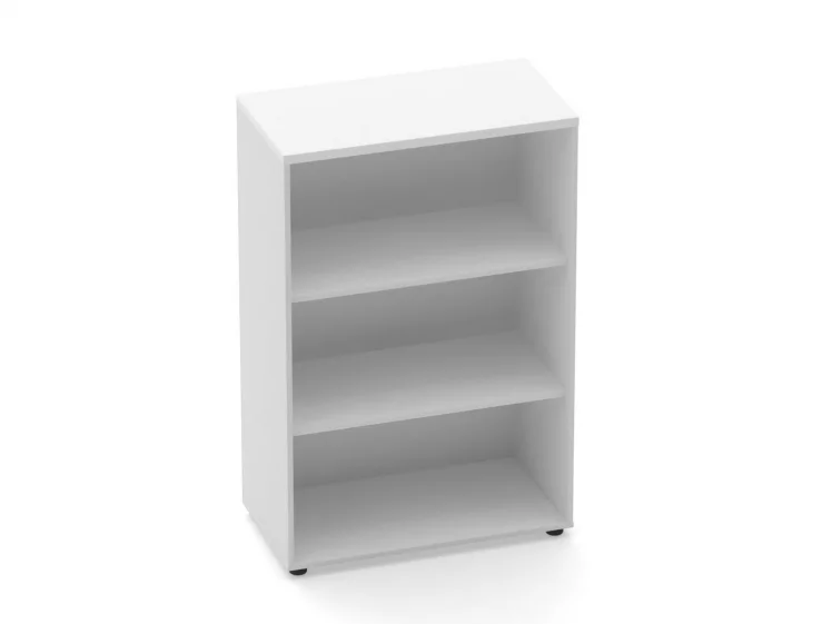 Шкаф 2 широкий открытый Дека 10.12.101 Белый / Deka_0