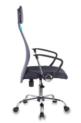 Кресло руководителя Бюрократ КБ-6Н Темно-серый / KB-6N_2