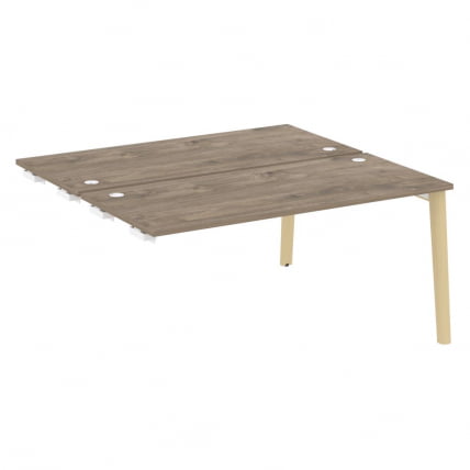 Стол-приставка двойной к опорным элементам ОНИКС ВООД ОВ.Д.СПР-4.7 Тиквуд Темный/Светлый / ONIX WOOD OW.D.SPR-4.7_0