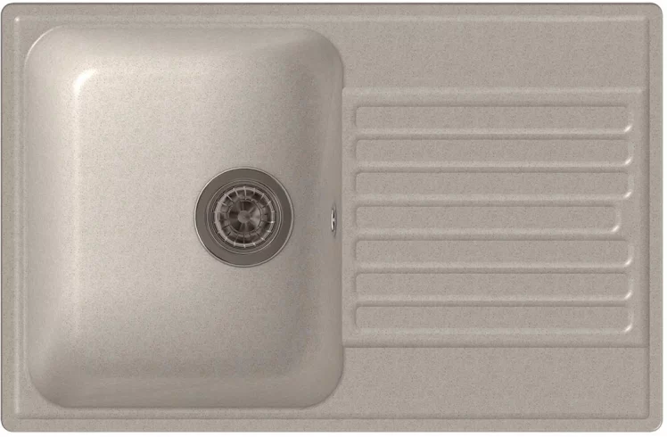 Мойка Кухонная Лекс Генева 740 Вхите / Lex Geneva White_0
