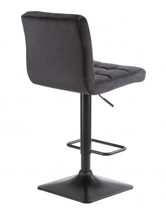 Стул барный ДОБРИН ДОМИНИC Черный велюр МДЖ9-101 / DOBRIN DOMINIC MJ9-101_3
