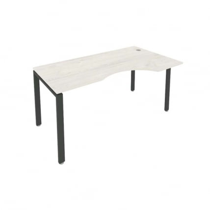 Стол письменный МЕТАЛ СЙСТЕМ Б.СА-1 Пр Наварра/Антрацит / METAL SYSTEM_0