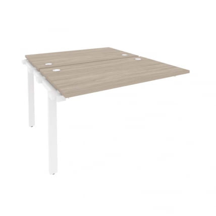 Наборный элемент рабочей станции на м/к ОНИКС О.М-2.НРС-2.7 Дуб Аттик/Белый / ONIX O.M-2.NRS-2.7_0