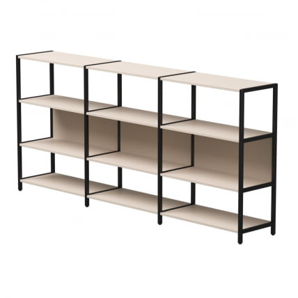 Набор стеллажных систем Еверпроф ЕВО №3 Кашемир Черный / Everprof EVO_0