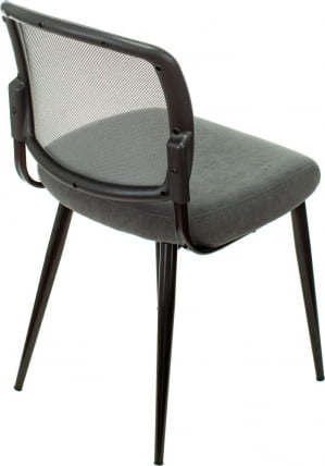 Стул для кухни Бюрократ КФ-8В блаcк Серый / KF-8W black_3