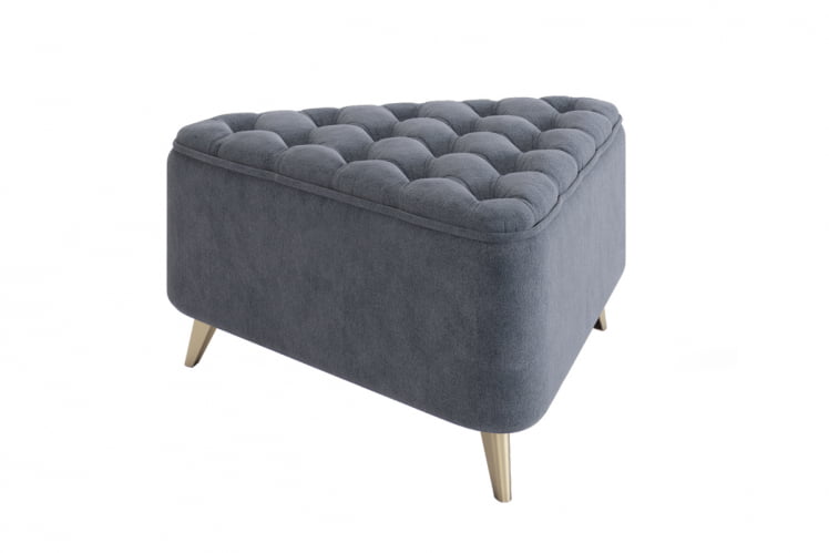 Пуф Трио 2 ПМ-002.2 топаз (велюр) / PM-002.2_0