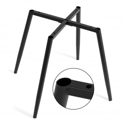 Стул обеденный Ла Роуссе НЕВ, ткань рогожка, темно-серый, Ф68, 45кс55кс93 см / La Rousse NEW, F68, 45x55x93_9