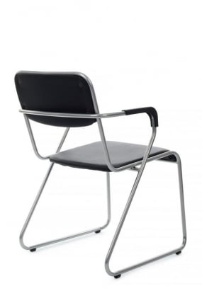 Кресло Никс Плус РCХ ОМКЛ-03 Черный/Металл окрашенный Хром / Nix Plus RCH OMKL-03_2