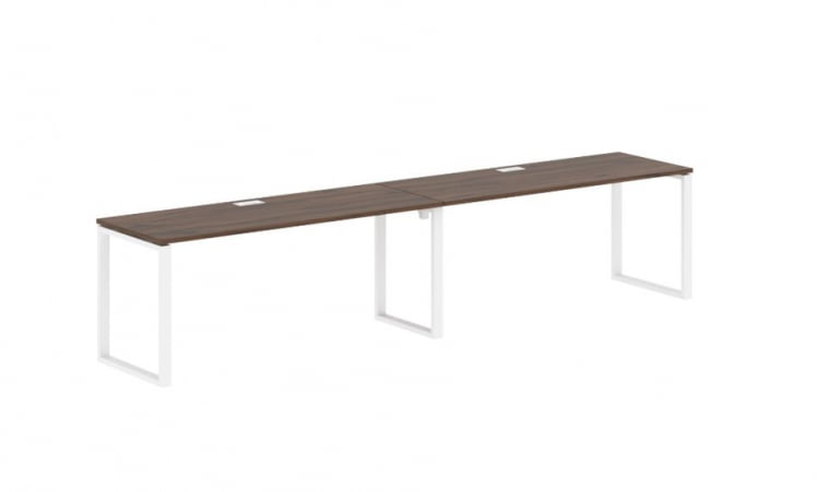 Бенч-система ЕДИС ЕКВСТ 3567 Дуб Денвер темный Белый / EDIS EQWST_0