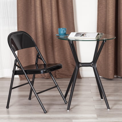 Стул складной ФОЛДЕР (мод. 3023(ИИ)) металлический, 46,5 кс 48 кс 75, (Блаcк) / FOLDER (mod. 3023(II)) x x (Black)_11